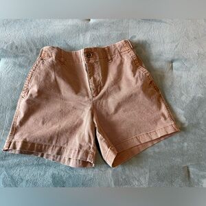 Old Navy Everyday Cotton Shorts in Light Brown